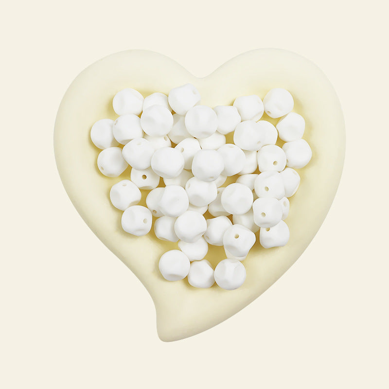 Wholesale 15mm Irregular Silicone Bead DIY Bead Pen Accessories